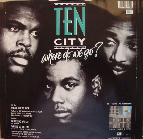 Ten City - Where Do We Go? | Atlantic (A 8864 T) - 2