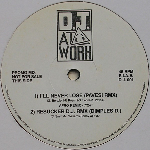 Various - D.J. At Work | D.J. At Work (D.J. 001) - main