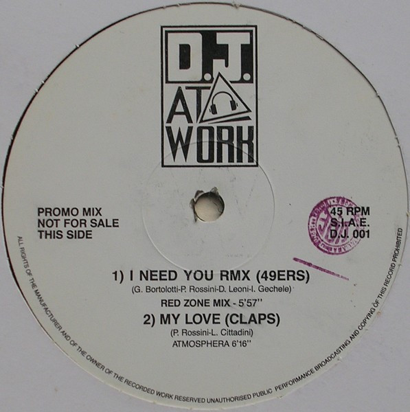 Various - D.J. At Work | D.J. At Work (D.J. 001) - 2