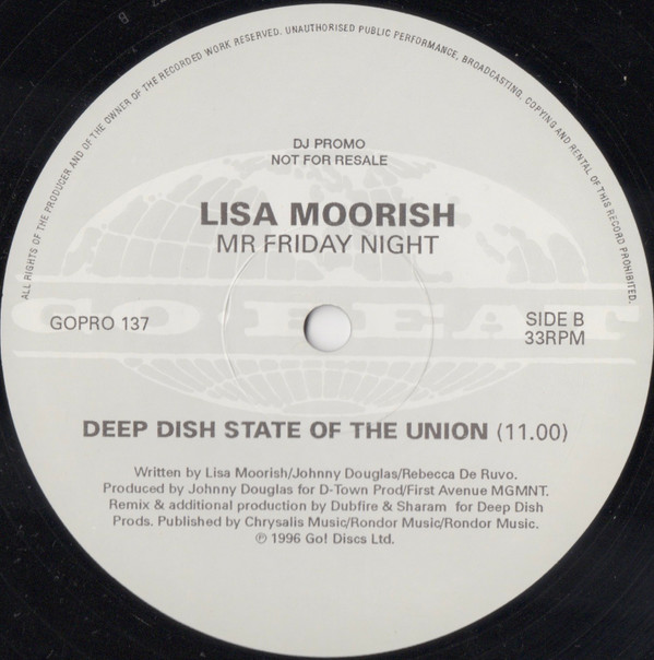 Lisa Moorish - Mr Friday Night | Go! Beat (GOPRO 137) - 2