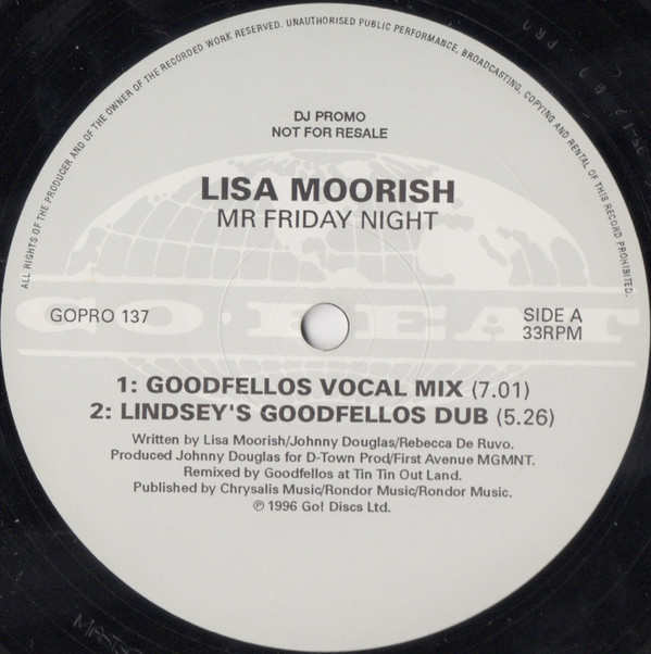 Lisa Moorish - Mr Friday Night | Go! Beat (GOPRO 137) - main
