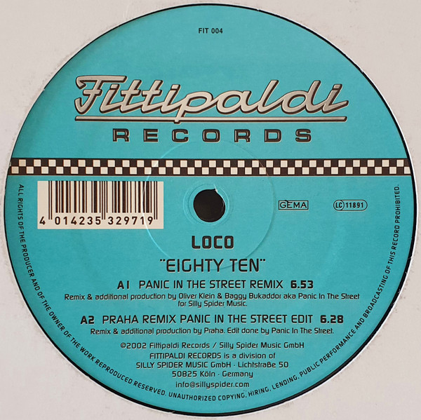 Loco - Eighty Ten | Fittipaldi Records (FIT 004) - 2 Loco - Eighty Ten | Fittipaldi Records (FIT 004) - 2