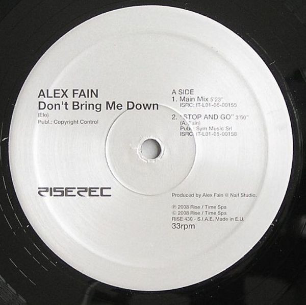 Alex Fain - Don't Bring Me Down | Rise (RISE 430) - main Alex Fain - Don't Bring Me Down | Rise (RISE 430) - main