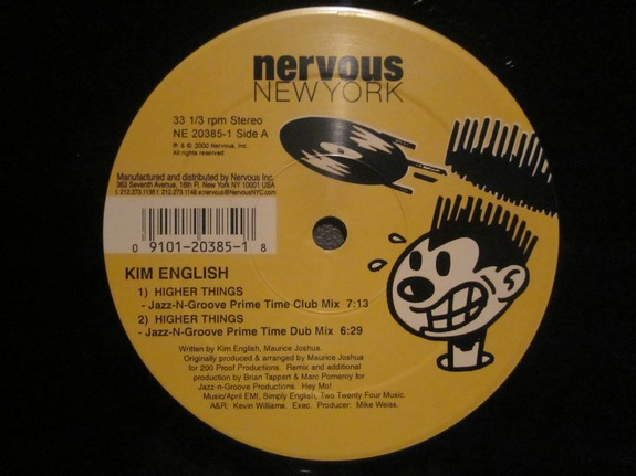 Kim English - Higher Things | Nervous Records (NE 20385-1) - main Kim English - Higher Things | Nervous Records (NE 20385-1) - main