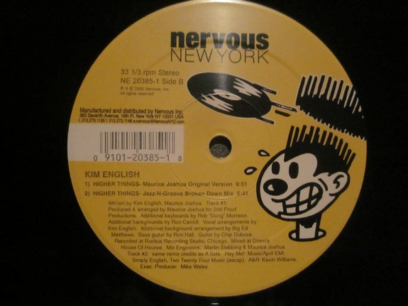 Kim English - Higher Things | Nervous Records (NE 20385-1) - 2 Kim English - Higher Things | Nervous Records (NE 20385-1) - 2