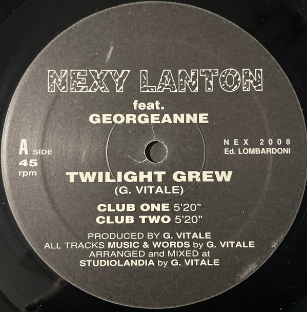 Nexy Lanton  &  Georgeanne - Twilight Grew | Nex Town Records (NEX 2008) - 3