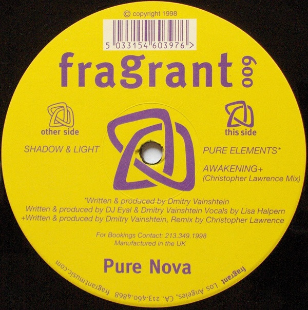 Pure Nova - Shadow & Light / Pure Elements / Awakening | Fragrant Music (fragrant 009) - main Pure Nova - Shadow & Light / Pure Elements / Awakening | Fragrant Music (fragrant 009) - main
