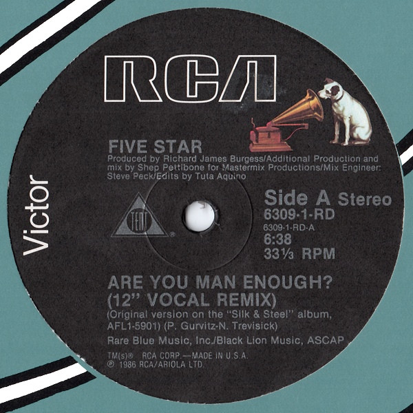 Five Star - Are You Man Enough? | RCA Victor (6309-1-RD) - main Five Star - Are You Man Enough? | RCA Victor (6309-1-RD) - main