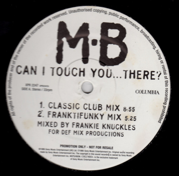 Michael Bolton - Can I Touch You…There? | Columbia (xpr 2247) - main