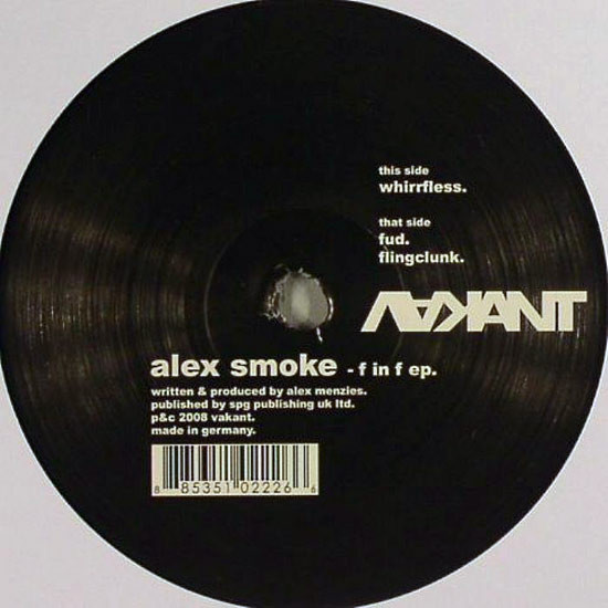 Alex Smoke - F In F EP | Vakant (VA 022) - main Alex Smoke - F In F EP | Vakant (VA 022) - main