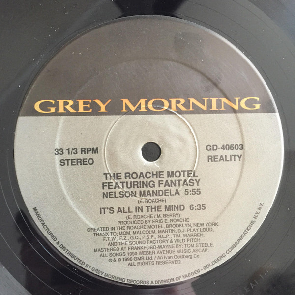 The Roache Motel Featuring Fantasy - Power To The People | Grey Morning Records (GD-40503) - 2