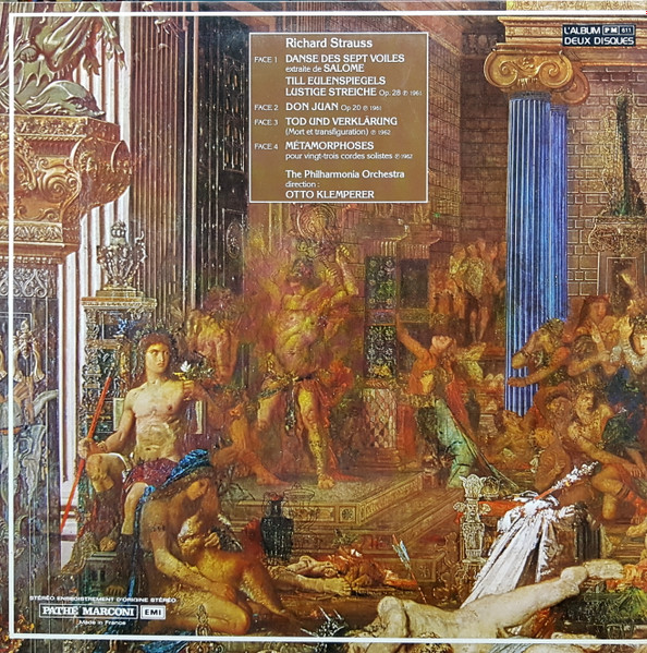 Richard Strauss / Otto Klemperer - Metamorphoses - Don Juan - Mort Et Transfiguration - Till Eulenspiegel - Danse Des Sept Voiles | EMI (2 C181 50557/8) - 2 Richard Strauss / Otto Klemperer - Metamorphoses - Don Juan - Mort Et Transfiguration - Till Eulenspiegel - Danse Des Sept Voiles | EMI (2 C181 50557/8) - 2