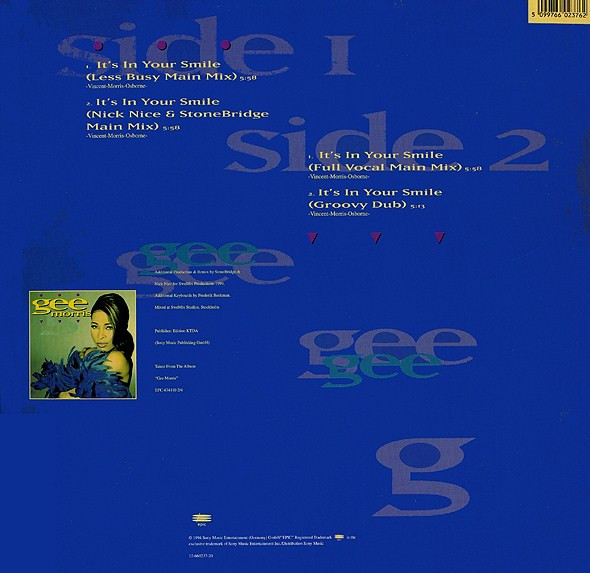 Gee Morris - It's In Your Smile | Epic (EPC 660237 6) - 2 Gee Morris - It's In Your Smile | Epic (EPC 660237 6) - 2