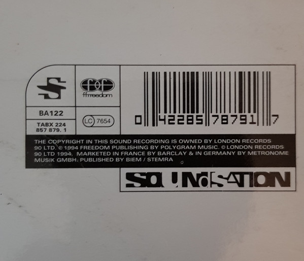 Soundsation - Peace & Joy | Ffrreedom (TABX 224) - 4