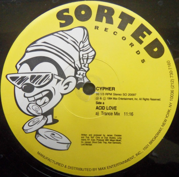 Cypher - Acid Love | Sorted Records (SO 20097) - main