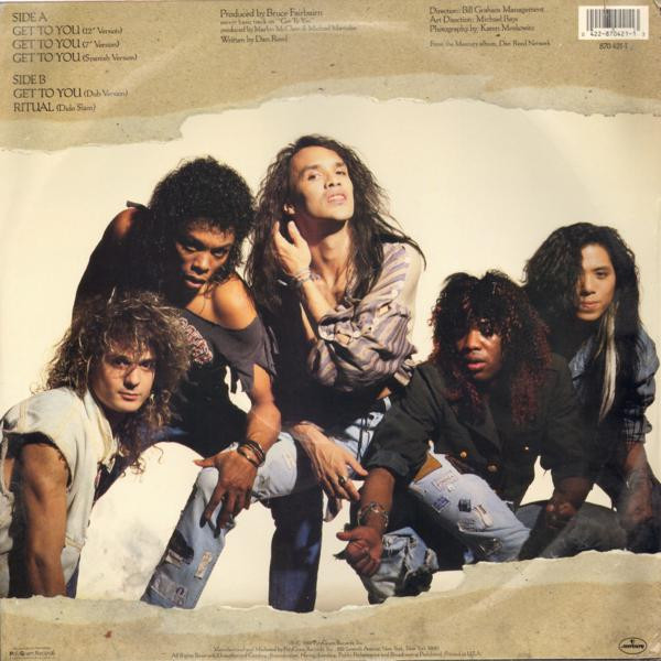 Dan Reed Network - Get To You | Mercury (870 421-1) - 2