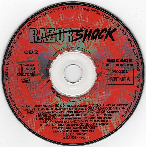 Various - Razor Shock (The Shockraving Hardcore Collection) | Arcade (9902203) - 4