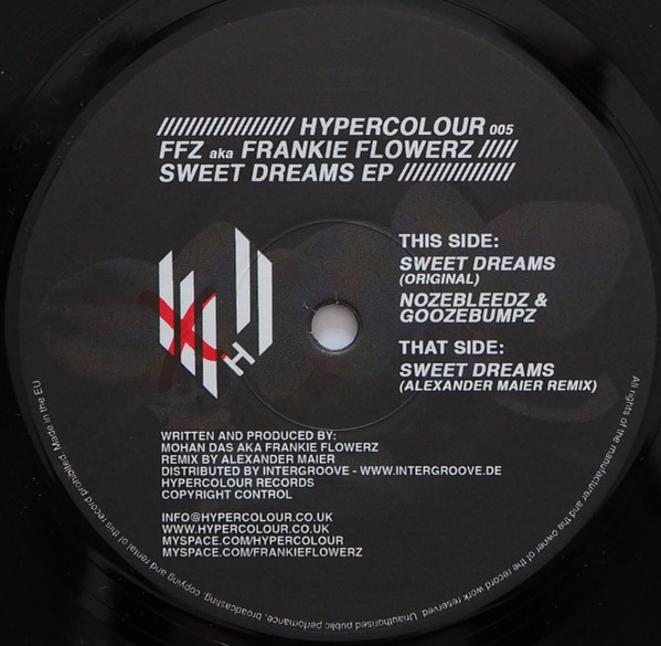 FFZ aka Frankie Flowerz - Sweet Dreams EP | Hypercolour (HYPE005) - 2 FFZ aka Frankie Flowerz - Sweet Dreams EP | Hypercolour (HYPE005) - 2