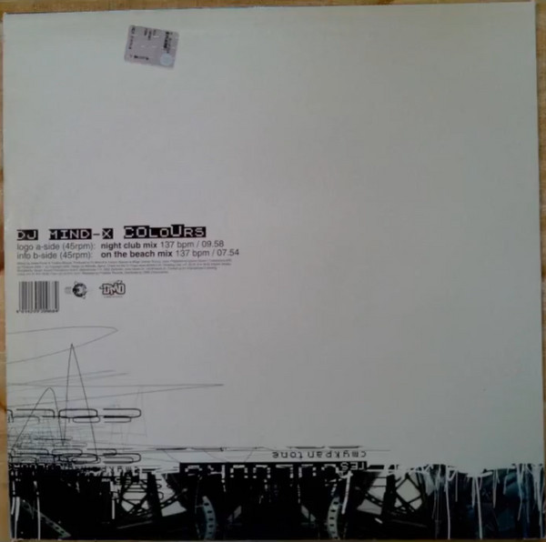 DJ Mind-X - Colours | Propeller Records (PRO 007-6) - 4