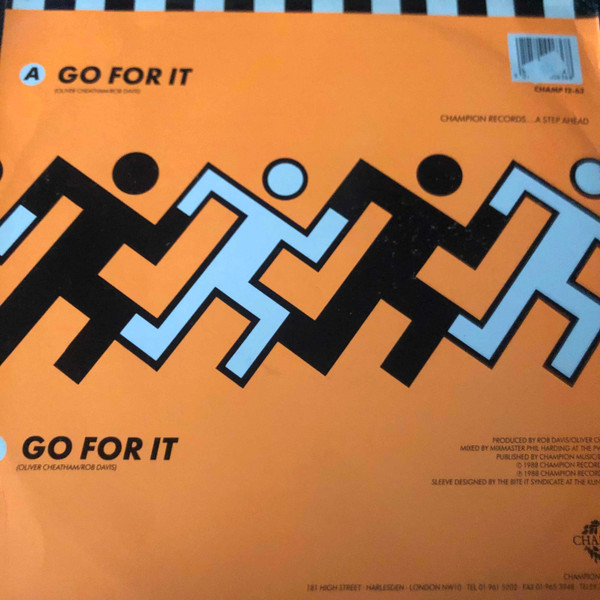Oliver Cheatham - Go For It | Champion (CHAMP 12-63) - 2