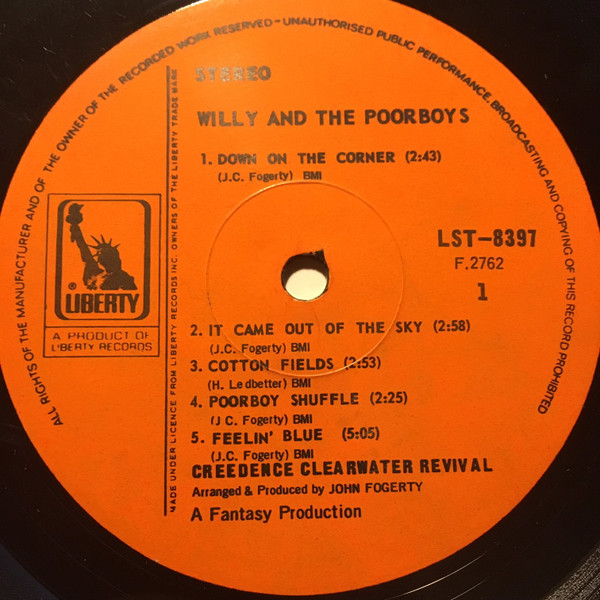 Willy And The Poor Boys