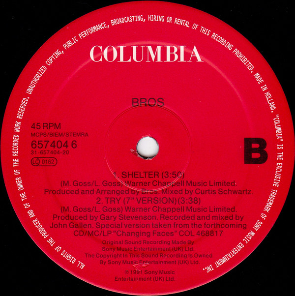 Bros - Try | Columbia (657404 6) - 4