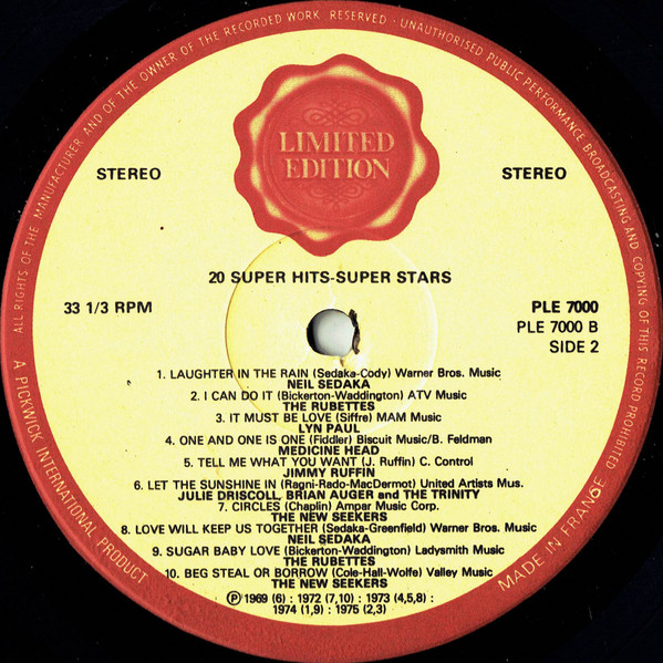20 Super Hits - Super Stars
