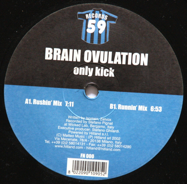 Brain Ovulation - Only Kick | 59 Records (FN 000) - main Brain Ovulation - Only Kick | 59 Records (FN 000) - main