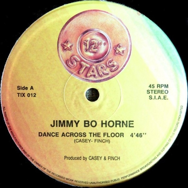 Jimmy Bo Horne / B.B. & QBand - Dance Across The Floor / On The Beat | 12 Inch Stars (TIX 012) - 2 Jimmy Bo Horne / B.B. & QBand - Dance Across The Floor / On The Beat | 12 Inch Stars (TIX 012) - 2