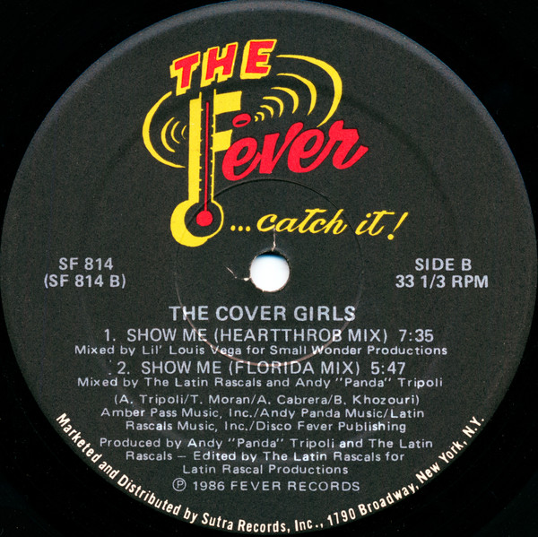The Cover Girls - Show Me | Fever Records (SF 814) - 2