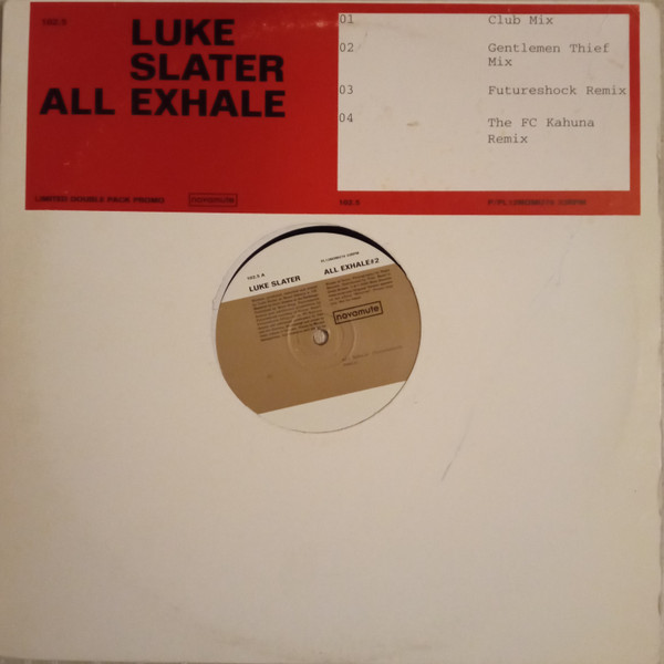 Luke Slater - All Exhale | NovaMute (P/PL12NOMU79)