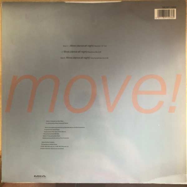 Slam Slam - Move! | MCA Records (MCST 1503) - 2 Slam Slam - Move! | MCA Records (MCST 1503) - 2