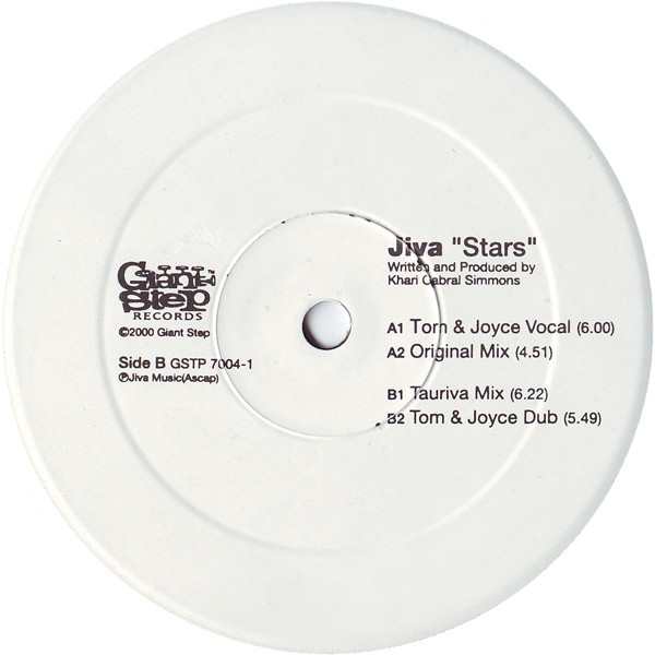 Jiva - Stars | Giant Step Records (GSTP 7004-1)