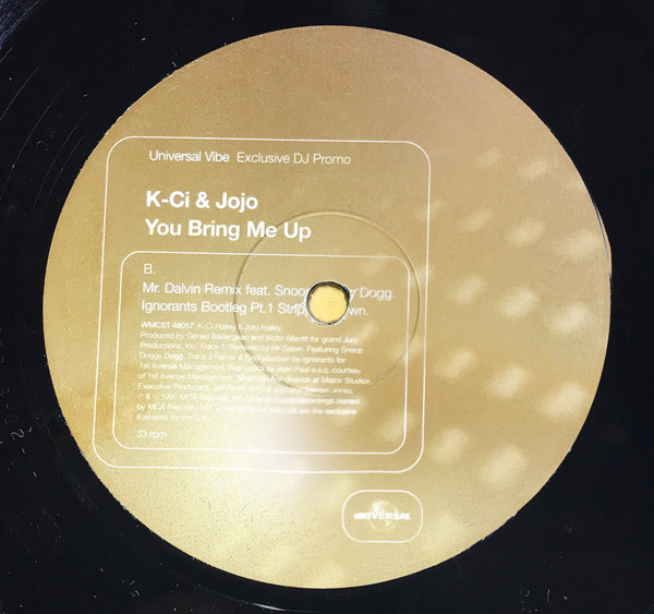 K-Ci & JoJo - You Bring Me Up | Universal (WMCST 48057) - 3