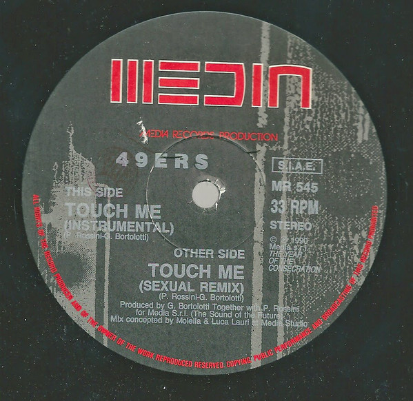 49ers - Touch Me (Remix) | Media Records (MR 545) - 6