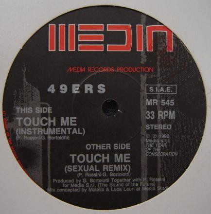49ers - Touch Me (Remix) | Media Records (MR 545) - 3