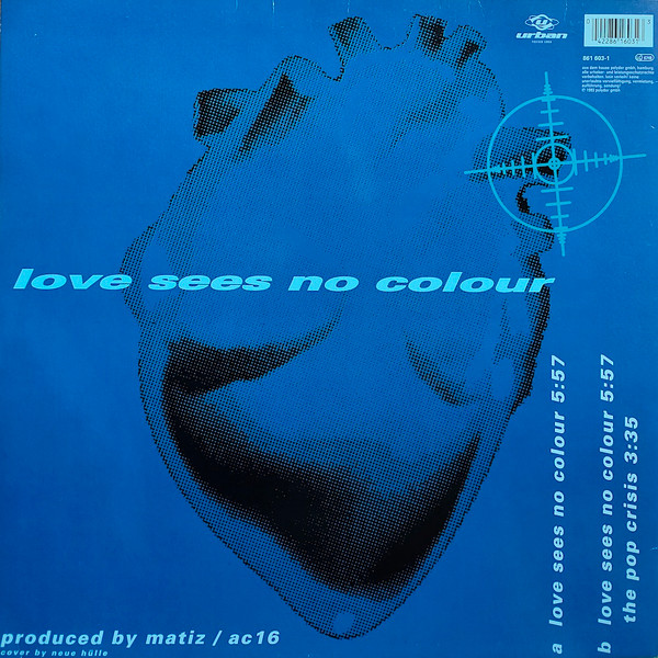 U96 - Love Sees No Colour | Urban (861 603-1) - 2