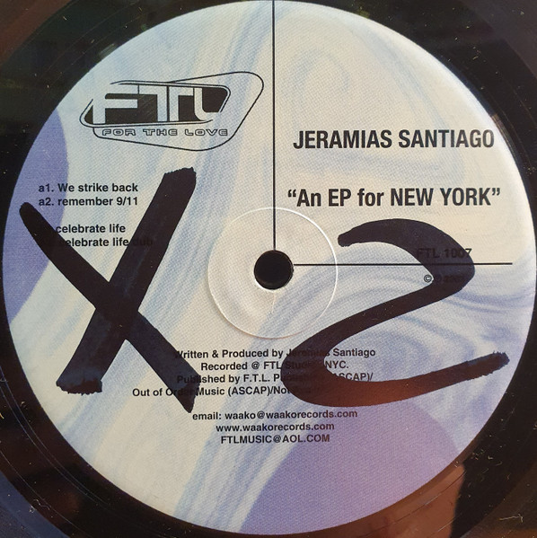 Jeremias Santiago - An EP For New York | FTL (FTL 1007) - 3 Jeremias Santiago - An EP For New York | FTL (FTL 1007) - 3