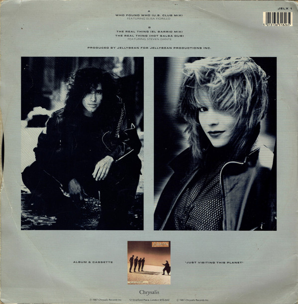 Jellybean Featuring Elisa Fiorillo - Who Found Who | Chrysalis (JELX 1) - 2 Jellybean Featuring Elisa Fiorillo - Who Found Who | Chrysalis (JELX 1) - 2