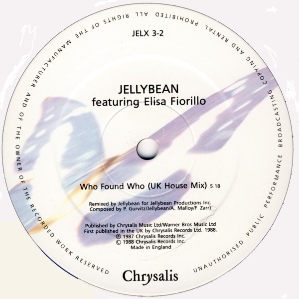 Jellybean Featuring Adele Bertei - Just A Mirage | Chrysalis (JELX 3) - 4 Jellybean Featuring Adele Bertei - Just A Mirage | Chrysalis (JELX 3) - 4
