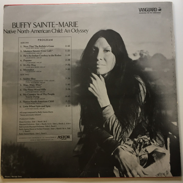 Buffy Sainte-Marie - Native North-American Child: An Odyssey | Vanguard (VSD 79340) - 2 Buffy Sainte-Marie - Native North-American Child: An Odyssey | Vanguard (VSD 79340) - 2