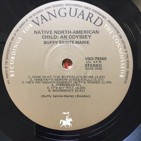 Buffy Sainte-Marie - Native North-American Child: An Odyssey | Vanguard (VSD 79340) - 3 Buffy Sainte-Marie - Native North-American Child: An Odyssey | Vanguard (VSD 79340) - 3