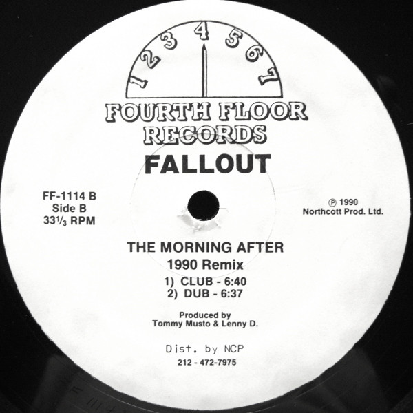 Fallout - Altered States / The Morning After (1990 Remix) | Fourth Floor Records (FF-1114) - 2