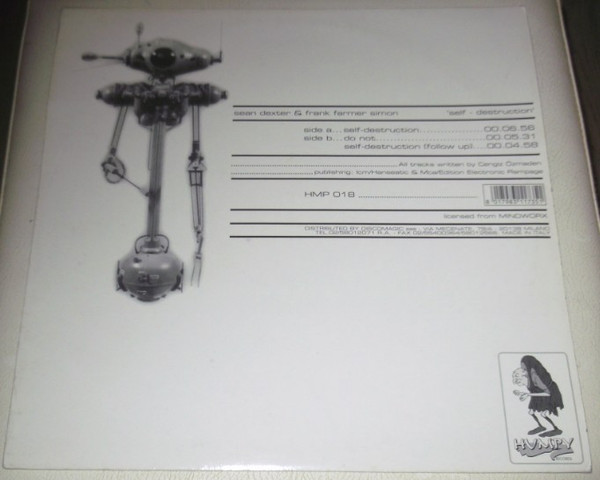 Sean Dexter & Frank Farmer Simon - Self Destruction | Humpy (HMP 018) - main Sean Dexter & Frank Farmer Simon - Self Destruction | Humpy (HMP 018) - main