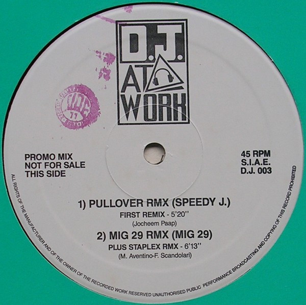 Various - D.J. At Work | D.J. At Work (D.J. 003) - main Various - D.J. At Work | D.J. At Work (D.J. 003) - main