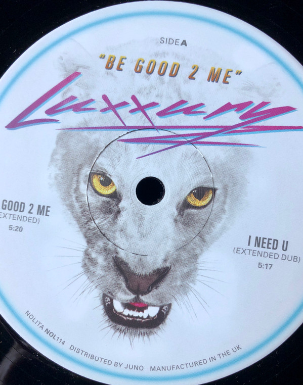 Luxxury - Be Good  To Me (Luxxury Mix) | NOLITA (NOL114) - main