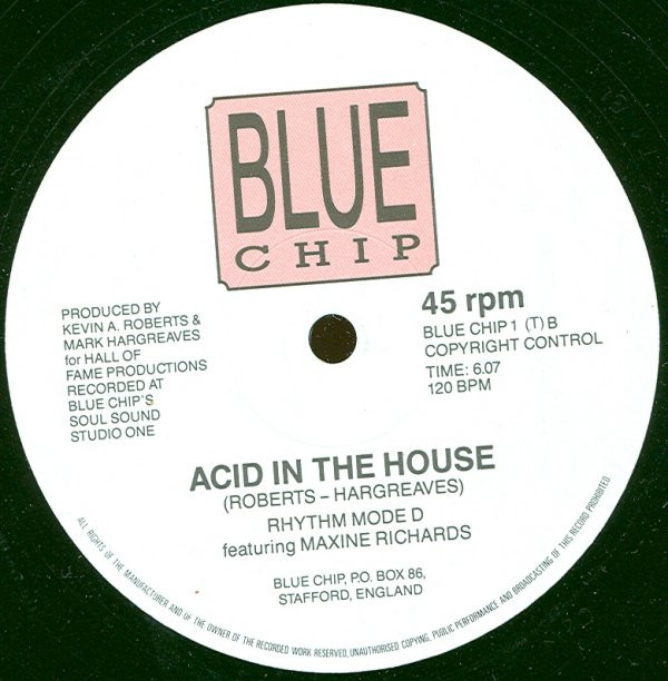 Rhythm Mode D Featuring Maxine Richards - Love Is In The House | Blue Chip (BLUE CHIP 1 (T)) - 4 Rhythm Mode D Featuring Maxine Richards - Love Is In The House | Blue Chip (BLUE CHIP 1 (T)) - 4