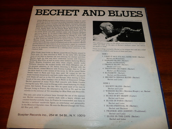 Sidney Bechet - Bechet And Blues | Scepter Records (SPX-537) - 2 Sidney Bechet - Bechet And Blues | Scepter Records (SPX-537) - 2