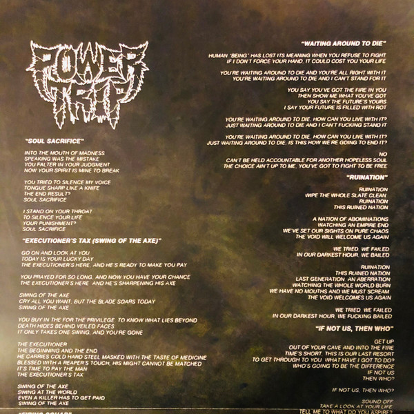 Power Trip - Nightmare Logic [Vinyl] | Southern Lord (LORD 236) - 9