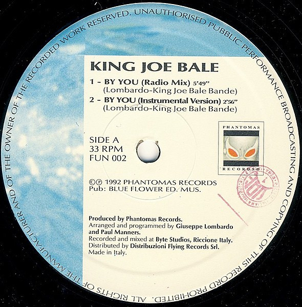 King Joe Bale - By You | Phantomas Records (FUN 002) - 3 King Joe Bale - By You | Phantomas Records (FUN 002) - 3